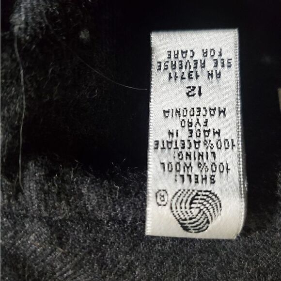 Amanda Smith VTG 100% Wool 2 Piece Suit Set Size 12 - Picture 12 of 12